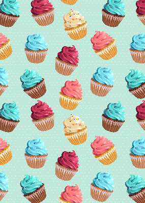 Modern roller blind Cupcakes