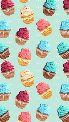 Modern roller blind Cupcakes