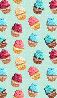 Modern roller blind Cupcakes