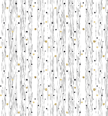 Roller blind for large window Stripes and dots