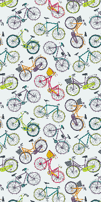 Fabric roller blind Bicycles