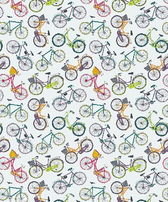 Fabric roller blind Bicycles