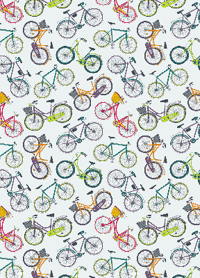 Fabric roller blind Bicycles