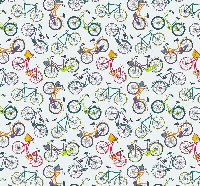 Fabric roller blind Bicycles