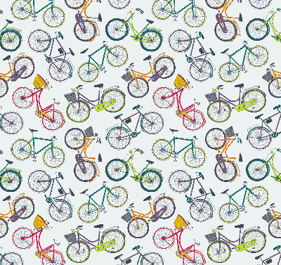 Fabric roller blind Bicycles