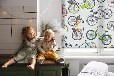 Fabric roller blind Bicycles