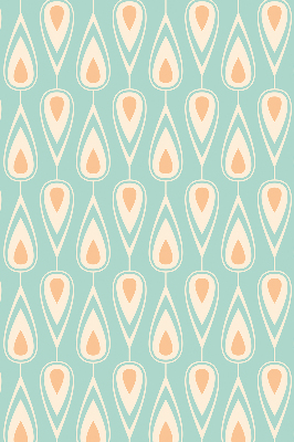 Roller blind for large window Colorful avocado