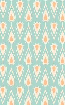 Roller blind for large window Colorful avocado