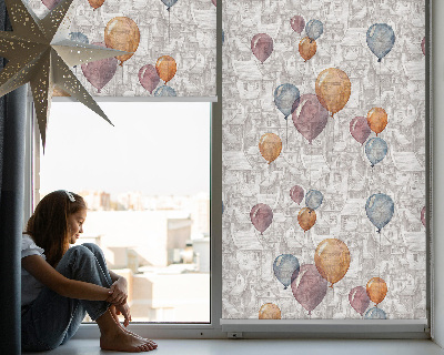Modern roller blind Balloons