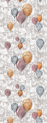 Modern roller blind Balloons