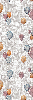 Modern roller blind Balloons