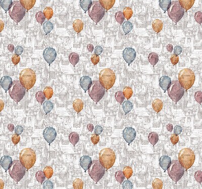 Modern roller blind Balloons