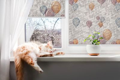 Modern roller blind Balloons