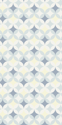 Roller blind for large window Colorful stars