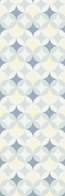 Roller blind for large window Colorful stars