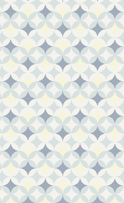 Roller blind for large window Colorful stars