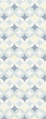 Roller blind for large window Colorful stars