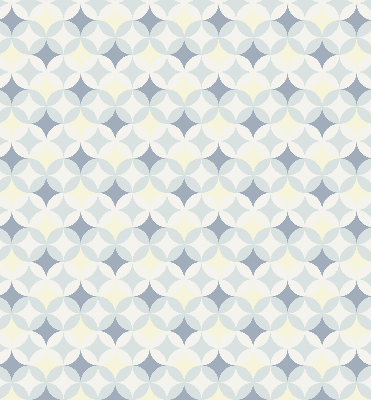 Roller blind for large window Colorful stars