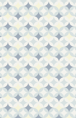 Roller blind for large window Colorful stars