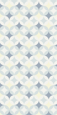 Roller blind for large window Colorful stars