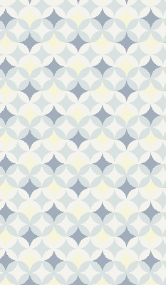 Roller blind for large window Colorful stars