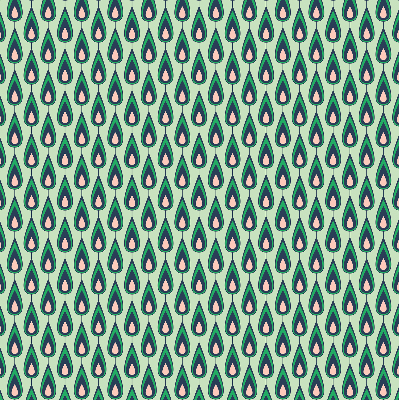 Fabric roller blind Drawn avocado