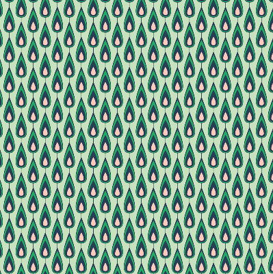 Fabric roller blind Drawn avocado