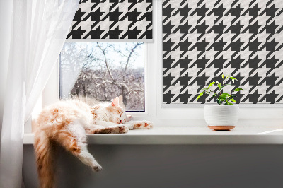 Modern roller blind Geometric pattern