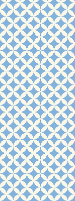 Fabric roller blind Blue stars