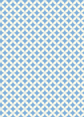 Fabric roller blind Blue stars