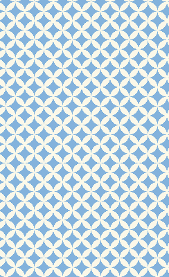 Fabric roller blind Blue stars