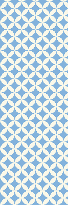 Fabric roller blind Blue stars