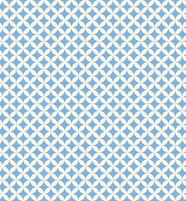 Fabric roller blind Blue stars