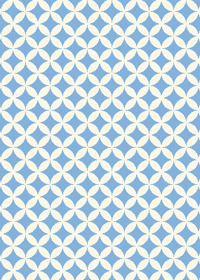 Fabric roller blind Blue stars