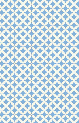 Fabric roller blind Blue stars