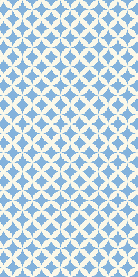 Fabric roller blind Blue stars