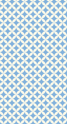 Fabric roller blind Blue stars