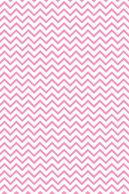 Roller blind for large window Horizontal pink zigzags
