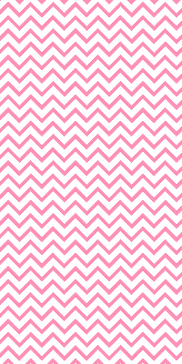 Roller blind for large window Horizontal pink zigzags
