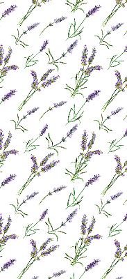 Roller blind for large window Lavender