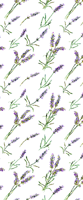 Roller blind for large window Lavender