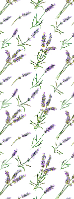 Roller blind for large window Lavender