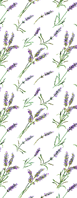 Roller blind for large window Lavender