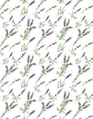 Roller blind for large window Lavender
