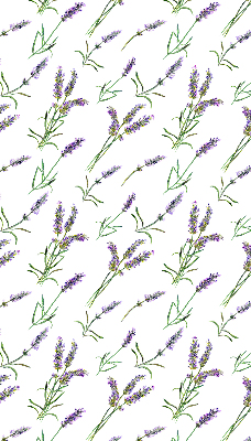 Roller blind for large window Lavender