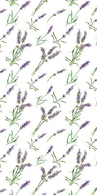 Roller blind for large window Lavender
