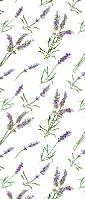 Roller blind for large window Lavender