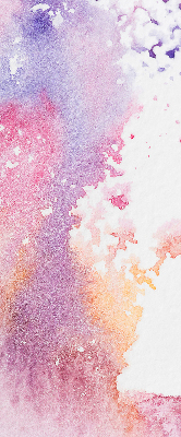 Fabric roller blind Artistic paint spill