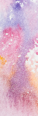 Fabric roller blind Artistic paint spill
