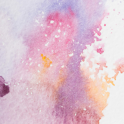 Fabric roller blind Artistic paint spill